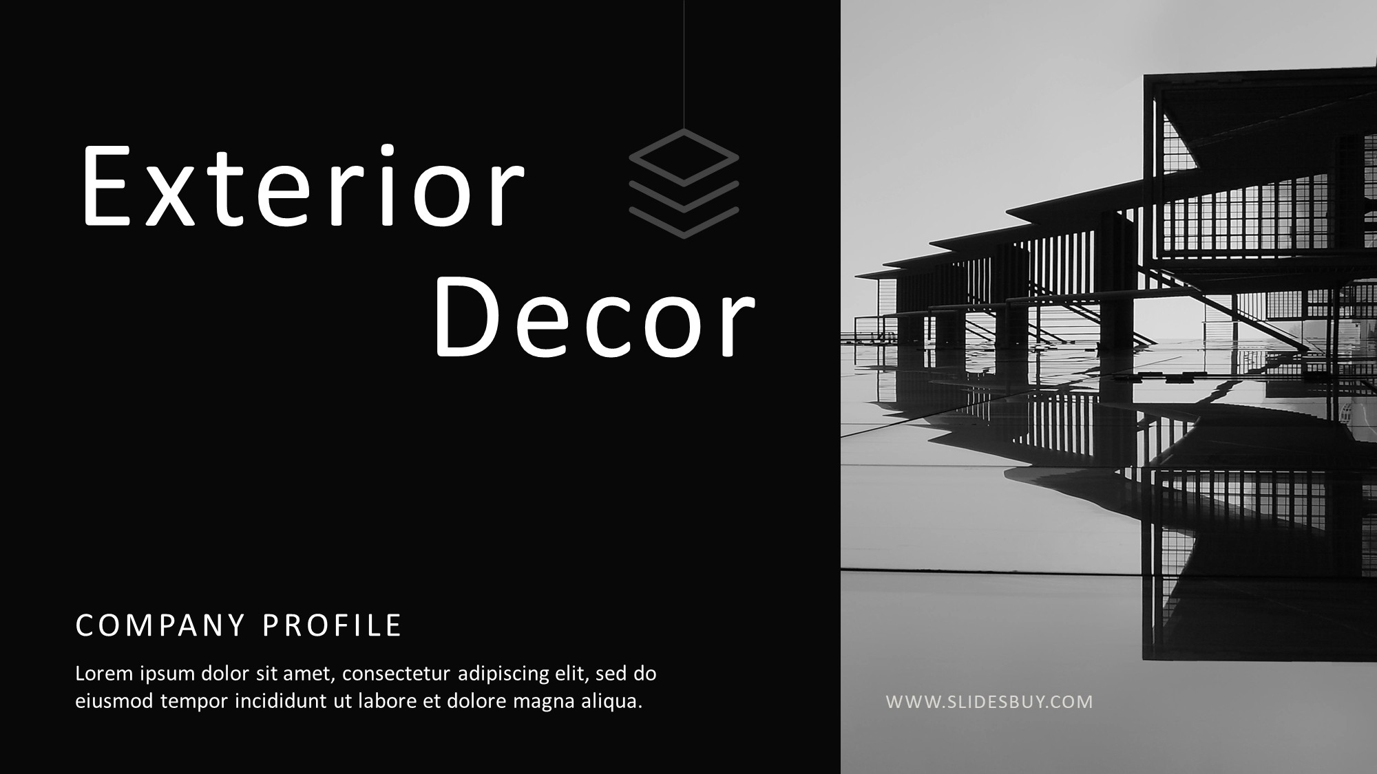 Exterior Design PowerPoint Template