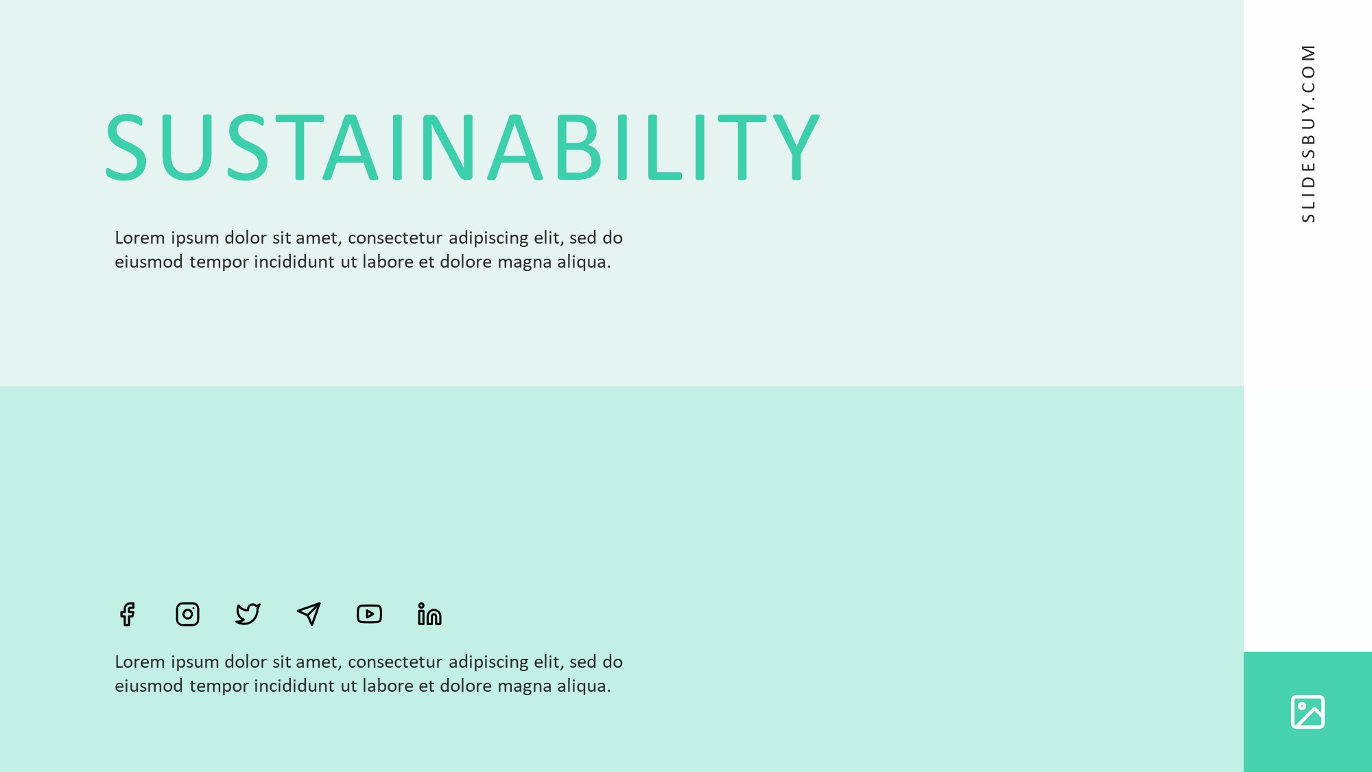 Minimal Cover PowerPoint Template