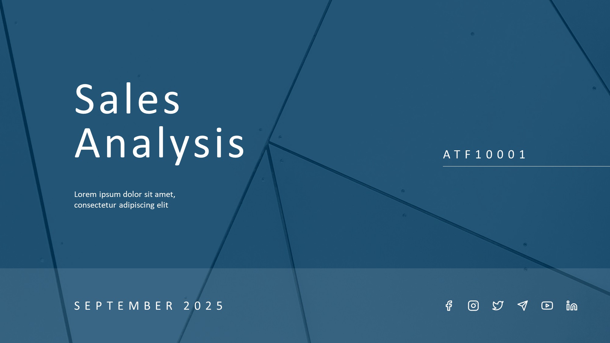 Cover with Abstract Background PowerPoint Template