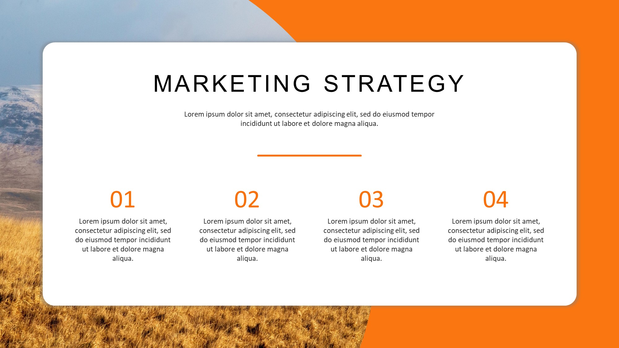 Marketing Strategy PowerPoint Template