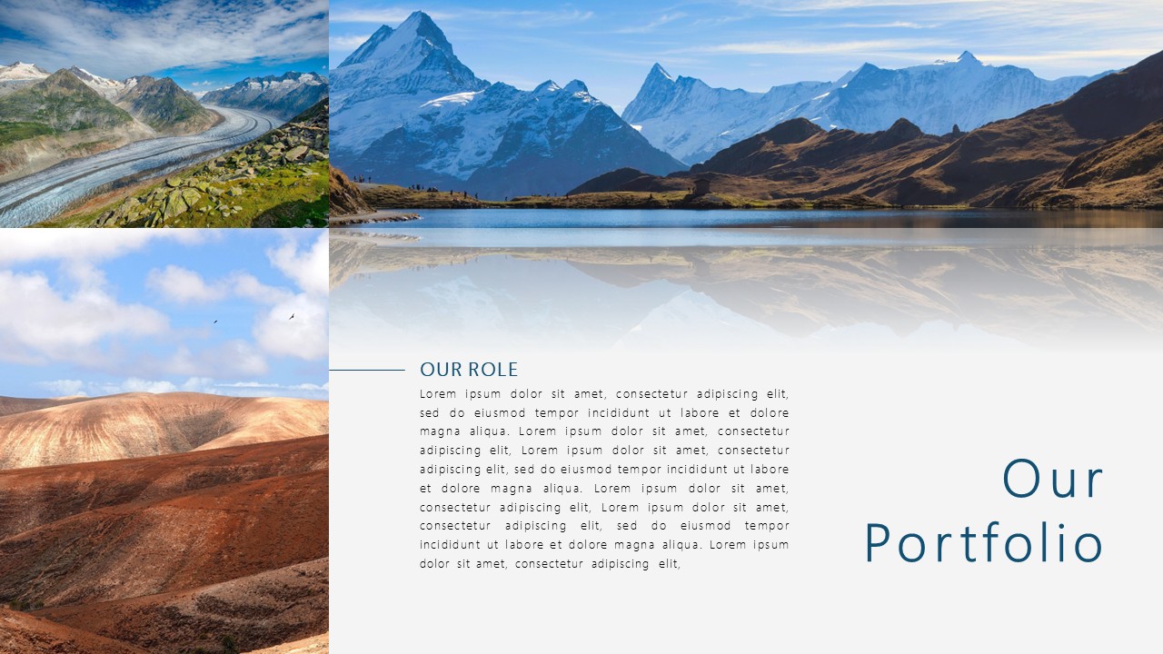 Our Portfolio PowerPoint Template