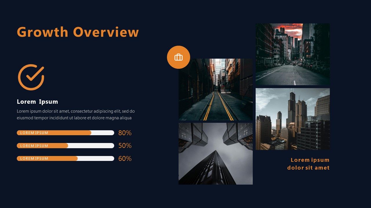 Growth Overview PowerPoint Template