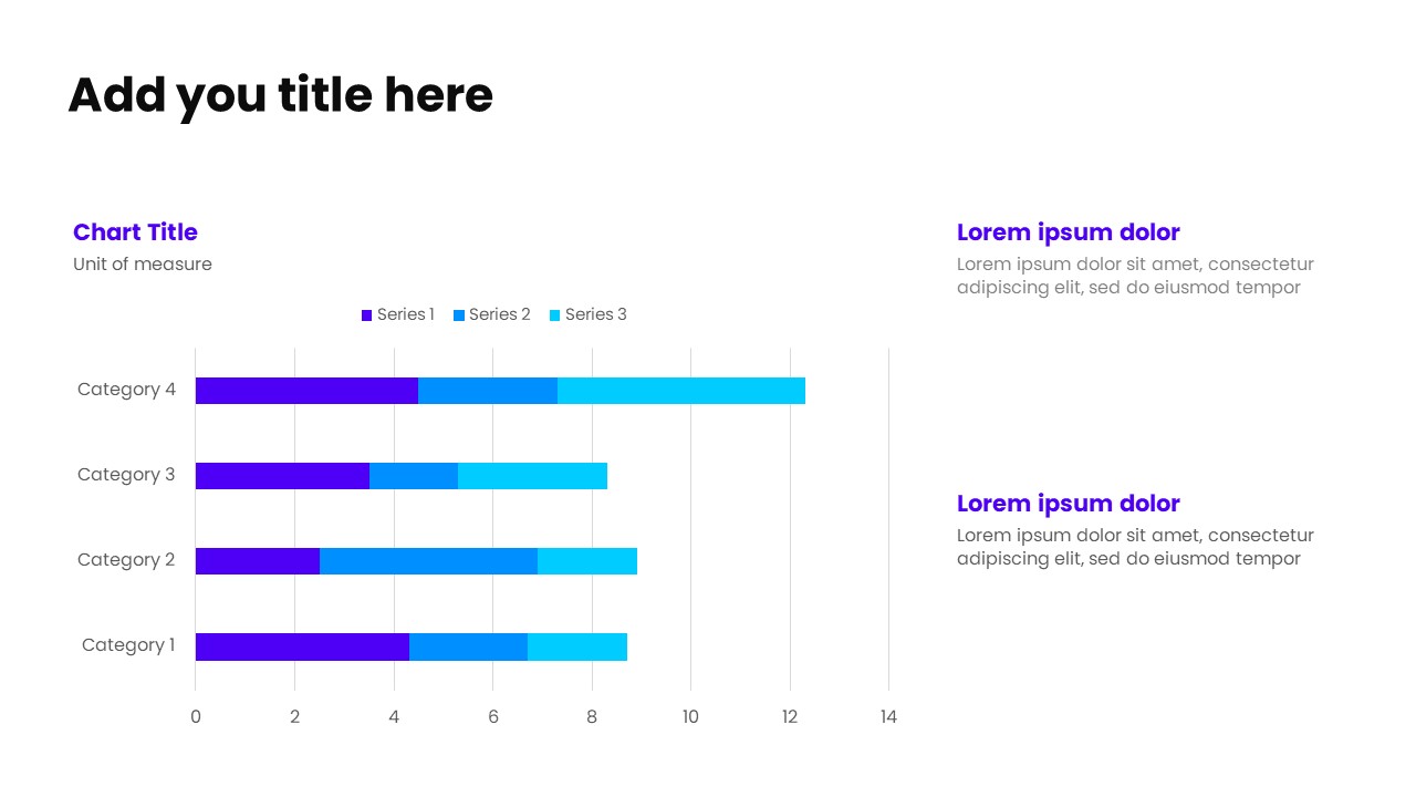 Stacked Bar Chart PowerPoint Template