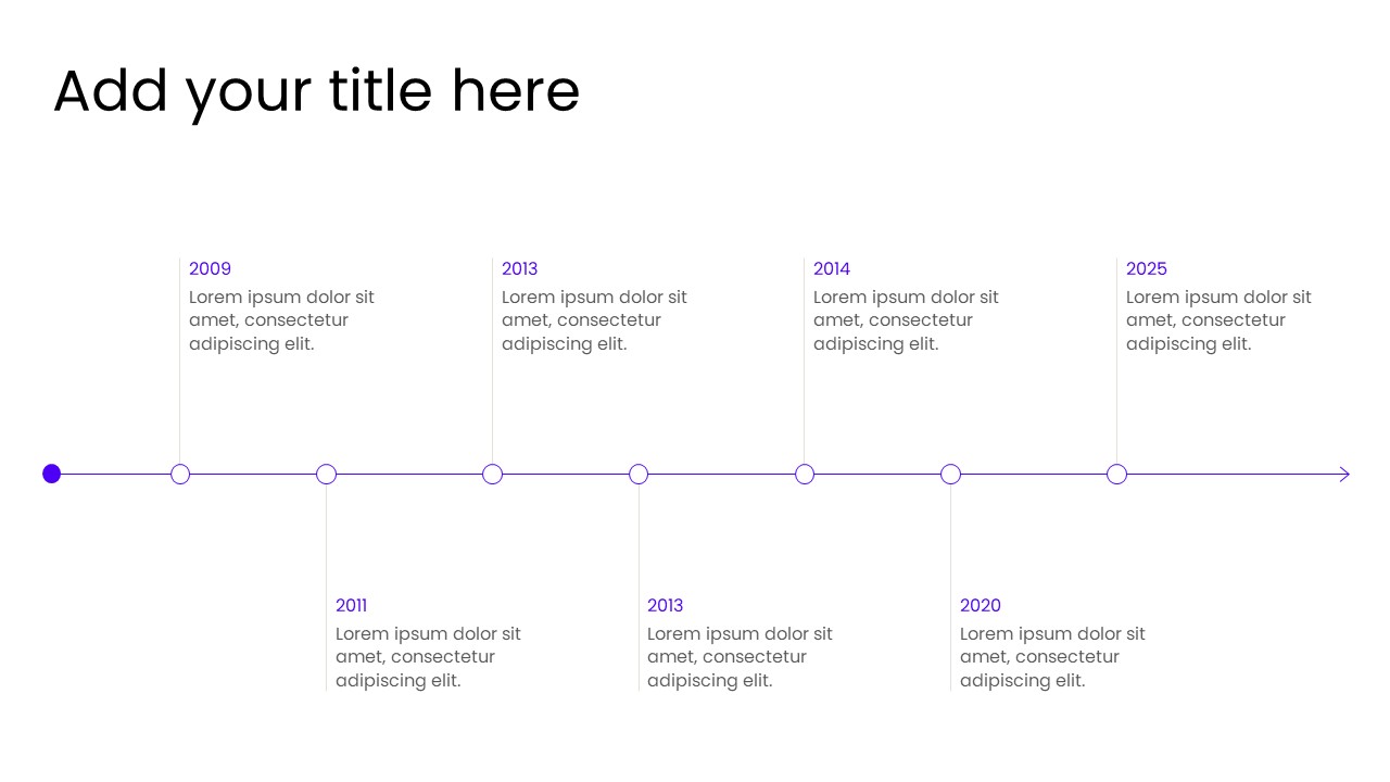 Roadmap PowerPoint Template - S1130