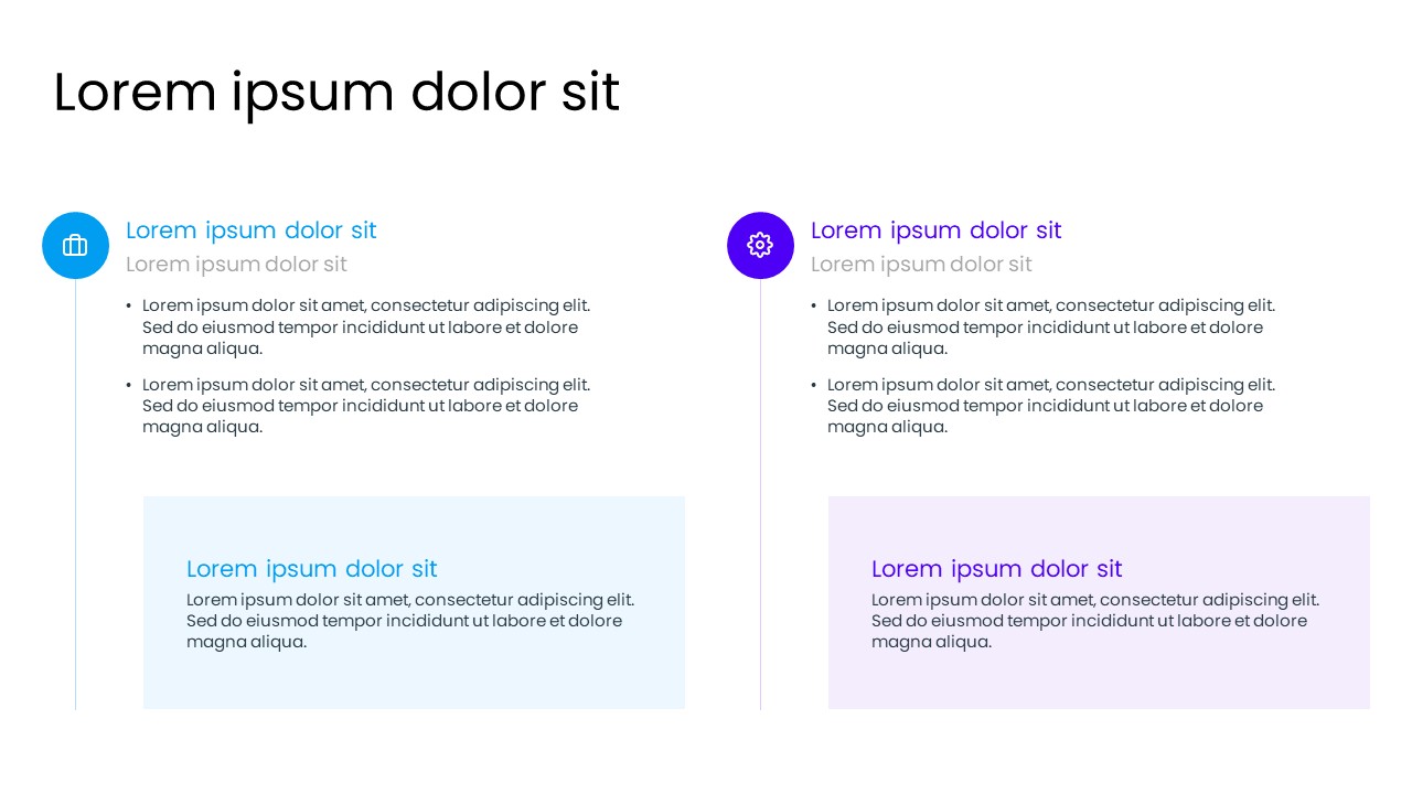 Modern Vertical Timeline PowerPoint Template