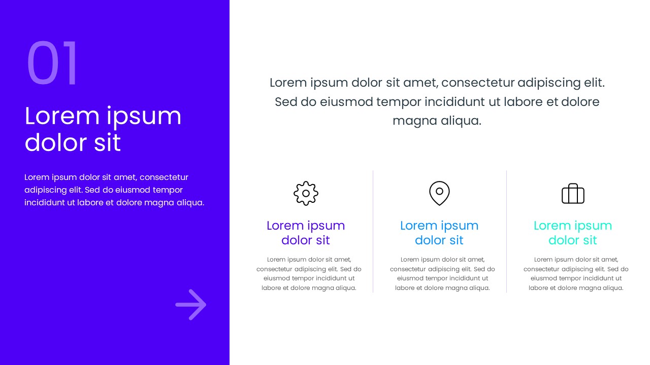 Business Infographic Slide PowerPoint Template