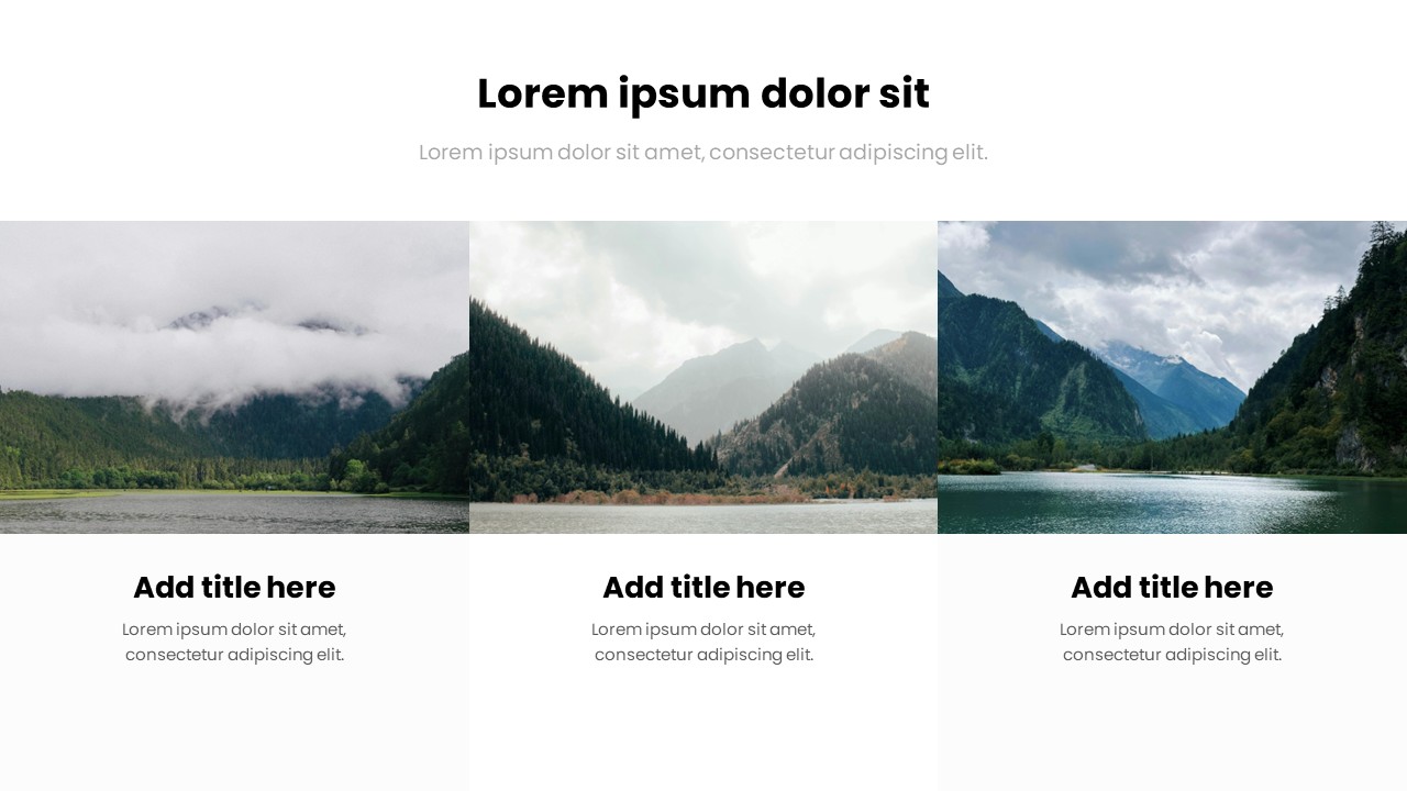 Creative Handwritten Background PowerPoint Slide with Minimal Text Layout